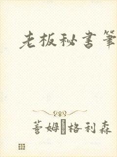 老板秘书笔趣阁