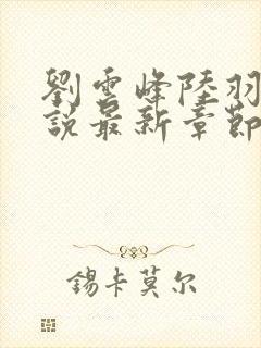 刘云峰陆羽的小说最新章节