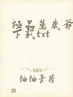 极品万岁爷小说下载txt