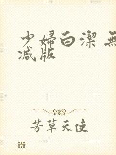 少妇白洁 无删减版封面