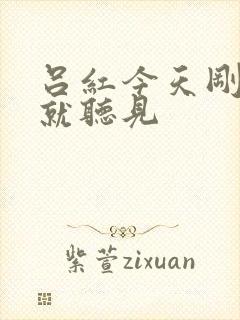 吕红今天刚进门就听见封面