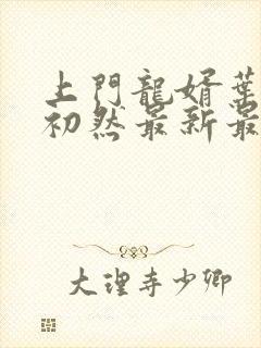 上门龙婿叶辰萧初然最新最快