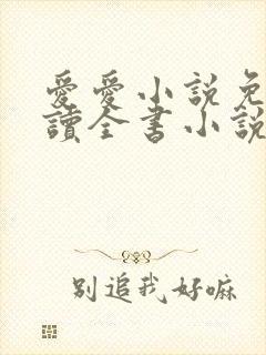 爱爱小说免费阅读全书小说乡村