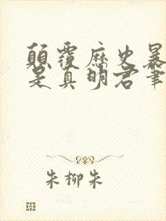 颠覆历史暴君才是真明君笔趣阁封面