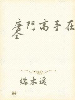 唐门高手在异世全