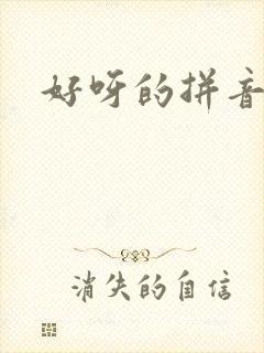 好呀的拼音封面