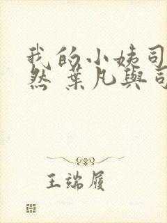 我的小姨司空嫣然 叶凡与司空嫣然章节