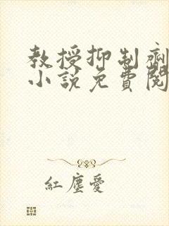 教授抑制剂要吗小说免费阅读无弹窗