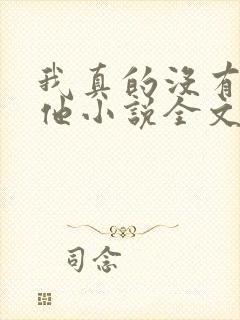 我真的没有引诱他小说全文免费阅读笔趣阁