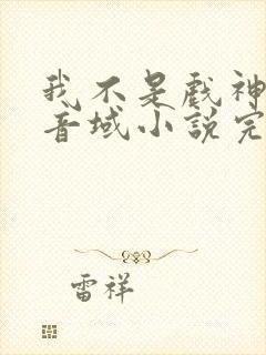 我不是戏神三九音域小说完全版