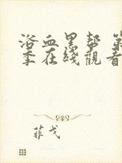 浴血黑帮 第4季在线观看全集免费播放封面