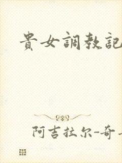 贵女调教记