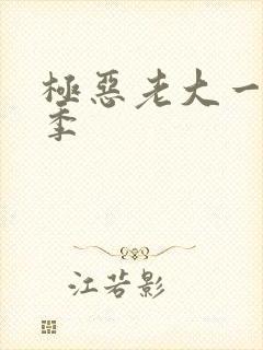 极恶老大一共几季