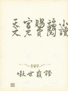 天官赐福小说全文免费阅读笔趣阁