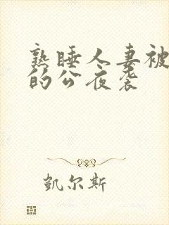 熟睡人妻被讨厌的公夜袭