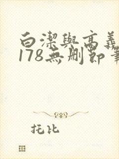 白洁与高义1～178无删节笔趣阁封面