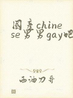 国产chinese男男gay吧
