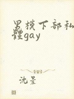 男模下部私密裸体gay