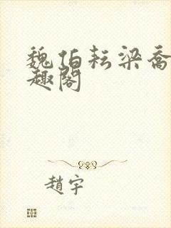 魏伯耘梁乔婷笔趣阁封面