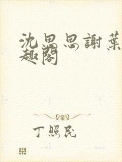 沈思思谢叶明笔趣阁封面