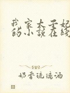 我家太子妃超凶的小说在线阅读