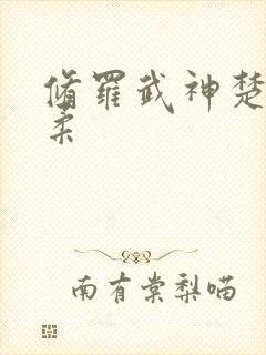 修罗武神楚枫苏柔封面