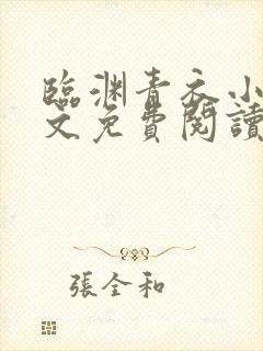 临渊青衣小说全文免费阅读无弹窗封面