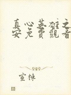 真心英雄之罗平安免费观看电视剧封面