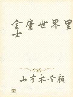 金庸世界里的道士