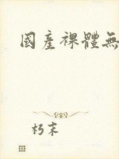 国产裸体无遮挡封面