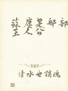 苏尘是哪部小说主人公