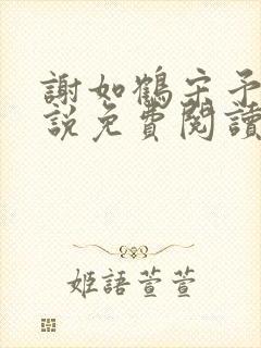 谢如鹤宋予朵小说免费阅读最新章节