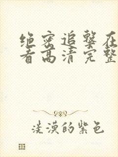 绝密追击在线观看高清完整免费