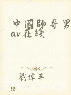 中国帅哥男同志av在线