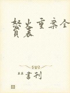 怒火重案全部演员表