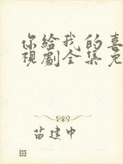 你给我的喜欢电视剧全集免费观看高清封面