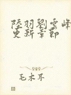 陆羽刘云峰最新更新章节