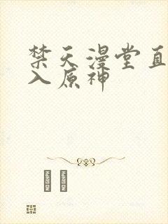 禁天漫堂直接进入原神