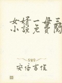 女婿一母三女的小说免费阅读