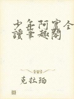 少年阿宾全文阅读笔趣阁