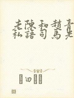 老陈和赵青窃窃私语司马光