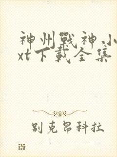 神州战神小说txt下载全集