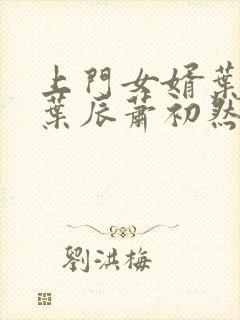 上门女婿叶辰 叶辰萧初然531