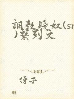 调教贱奴(sm )系列文封面