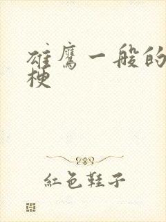 雄鹰一般的男人梗