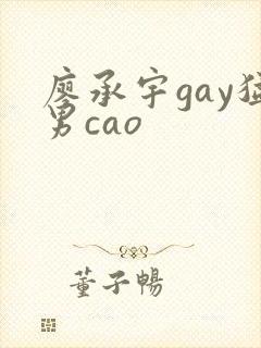 廖承宇gay猛男cao