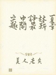 宋中铮林夏移笔趣阁最新章节