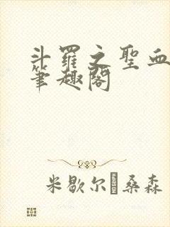 斗罗之圣血无双笔趣阁