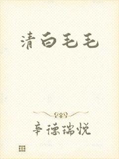 清白毛毛
