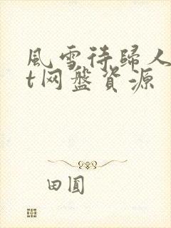 风雪待归人txt网盘资源